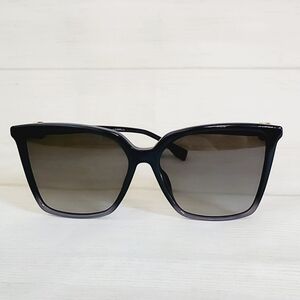 Fendi Oversized Square Sunglasses Deep Gray New FF0330